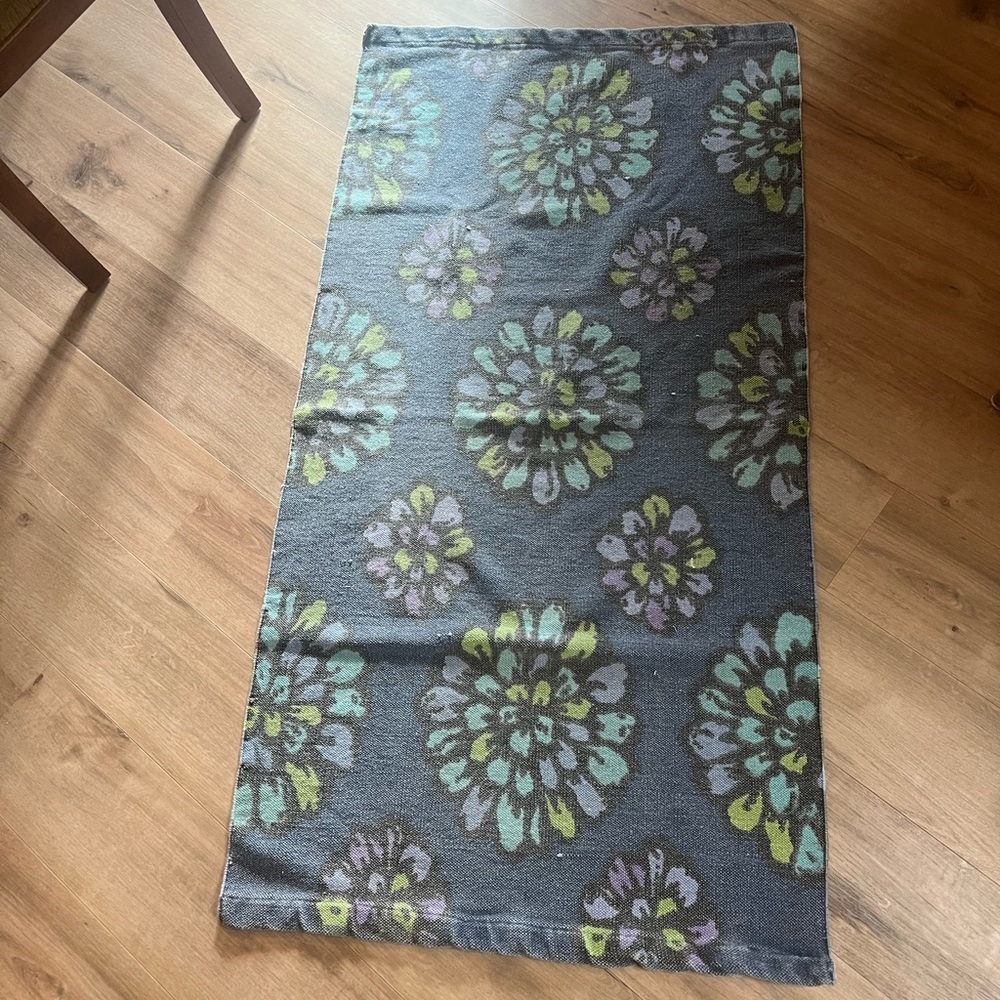 Vera Bradley | Indigo Pop Dorm Rug 3’x5’ - Retired Print, Rare Find!